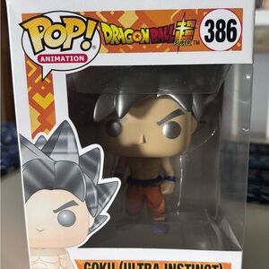 Goku Ultra Instinct Funko Pop! figure #386 Animation series Dragon Ball Super